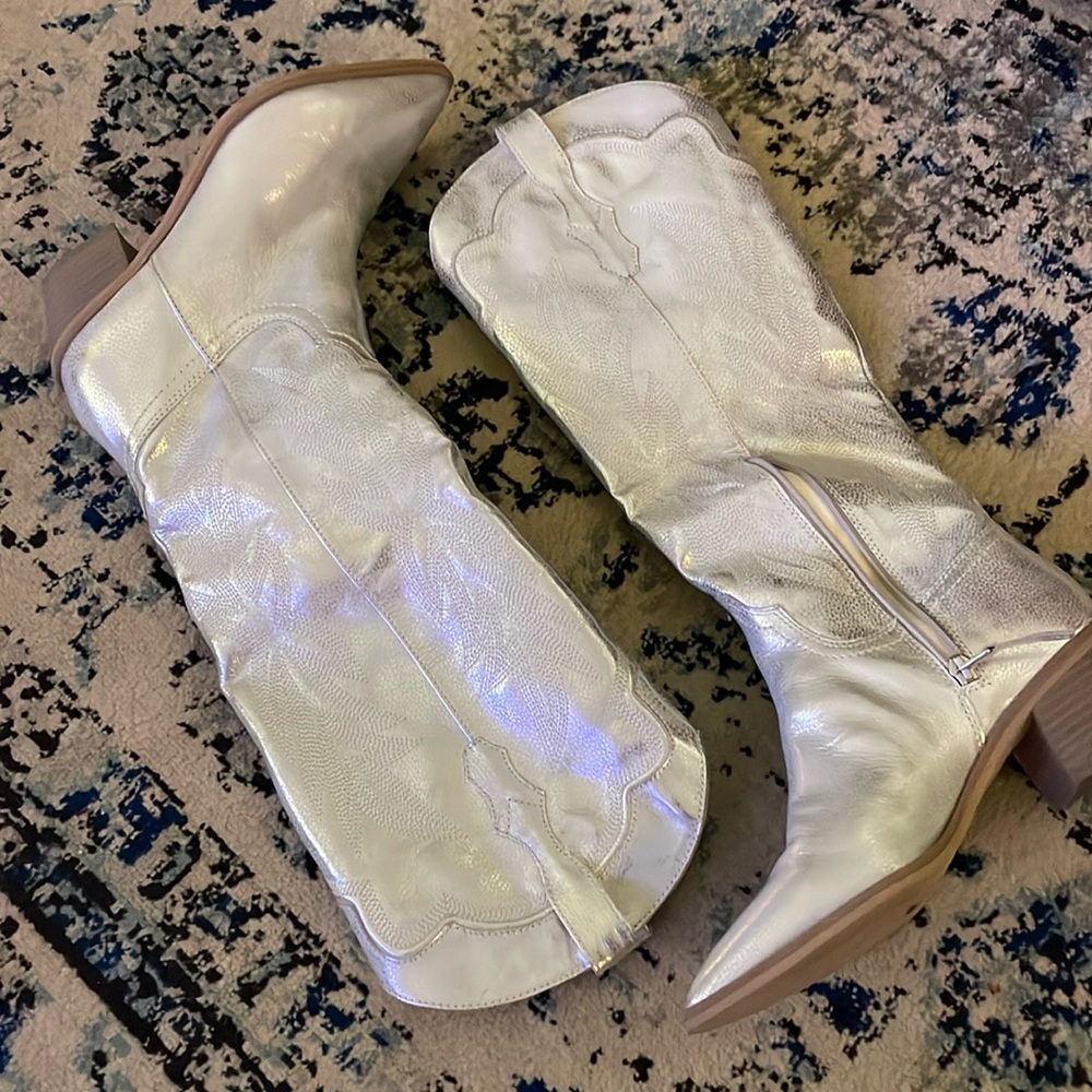 Silver Dolce Vita  Solida Boots